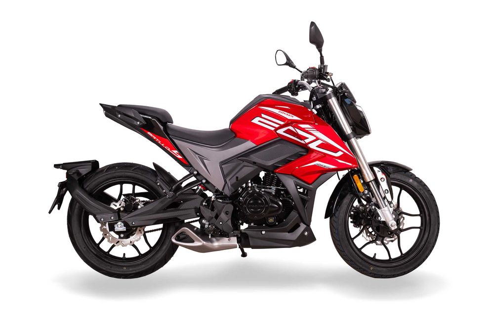 Новий мотоцикл ZONSEN BATTLO 5, мотосалон Артмото Полтава