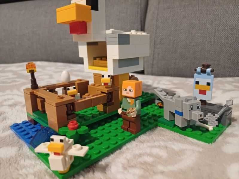 LEGO Minecraft kurczaki 21140