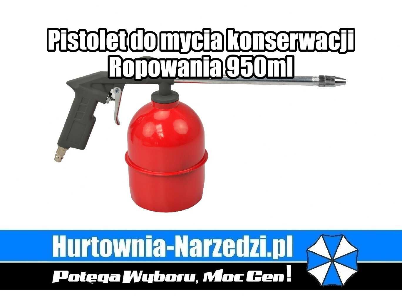 Pistolet Do Mycia Konserwacji Ropowania 950 ml Geko