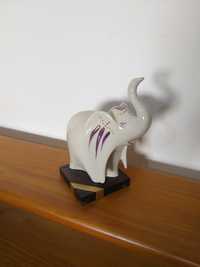 Estátua de elefante branco/ pisa papéis