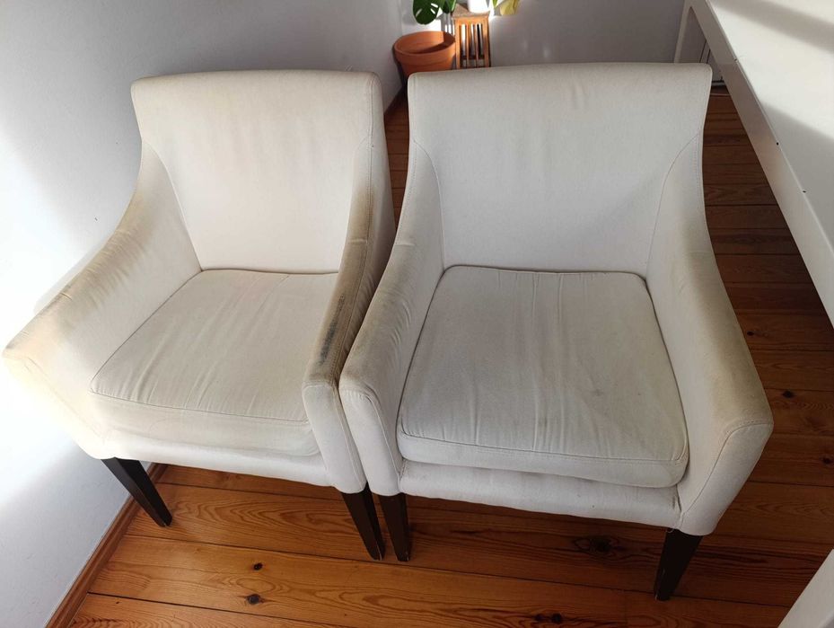 2 Poltronas brancas