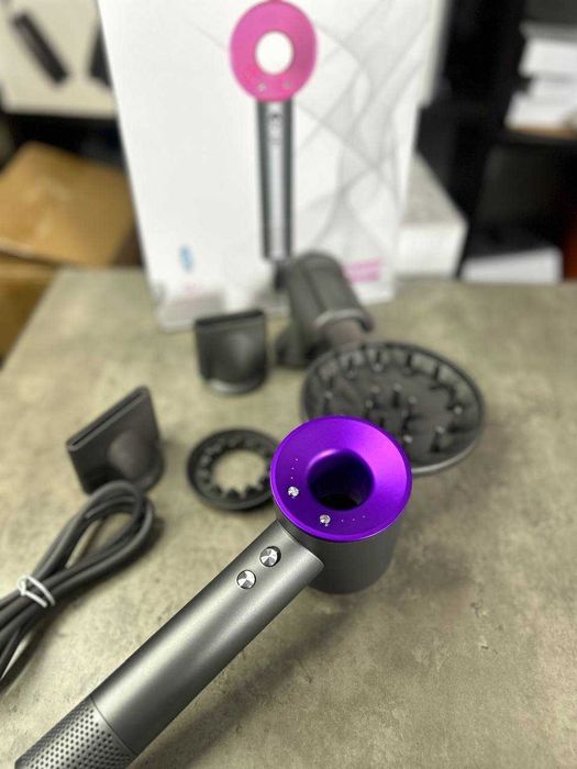 Фен Dyson Supersonic Super Hair Dryer Magic електро фен 1600 Вт Синій