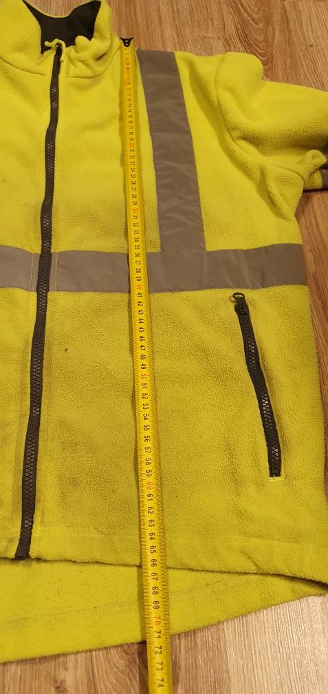 HELLY HANSEN bluza odblaskowa robocza rozmiar L wymiary na zdjęciach