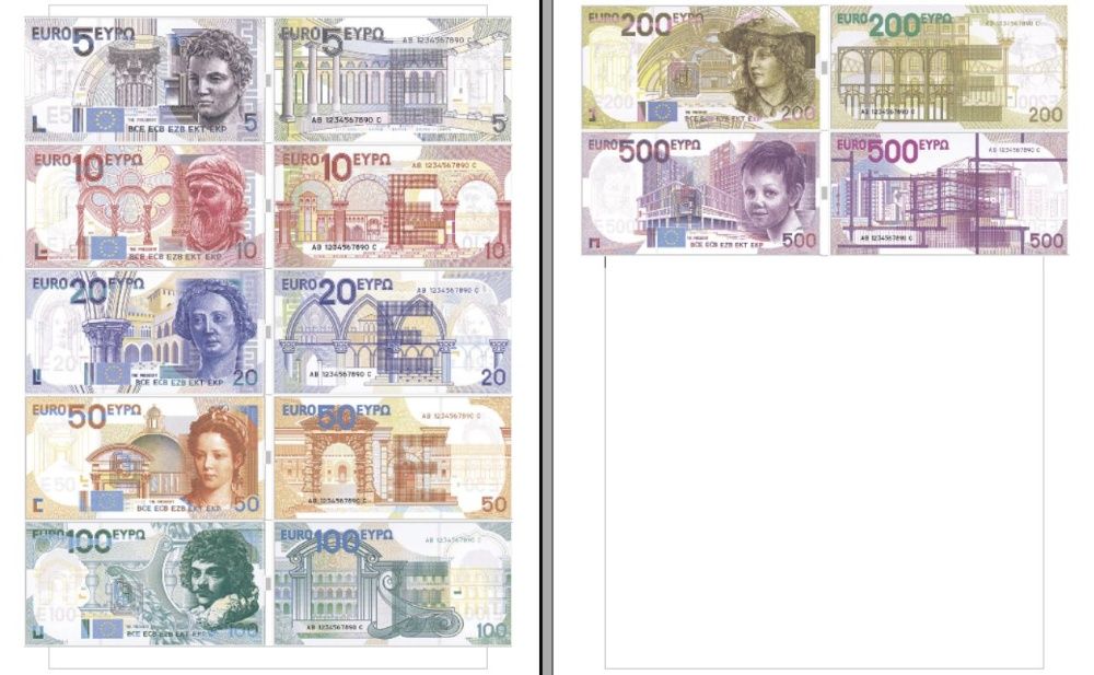 Euro banknoty (projekty) 024