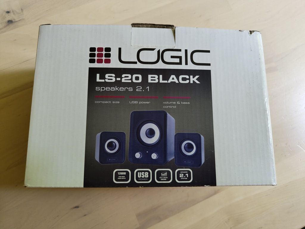 Głośniki 2.1 USB/Jack 3,5mm