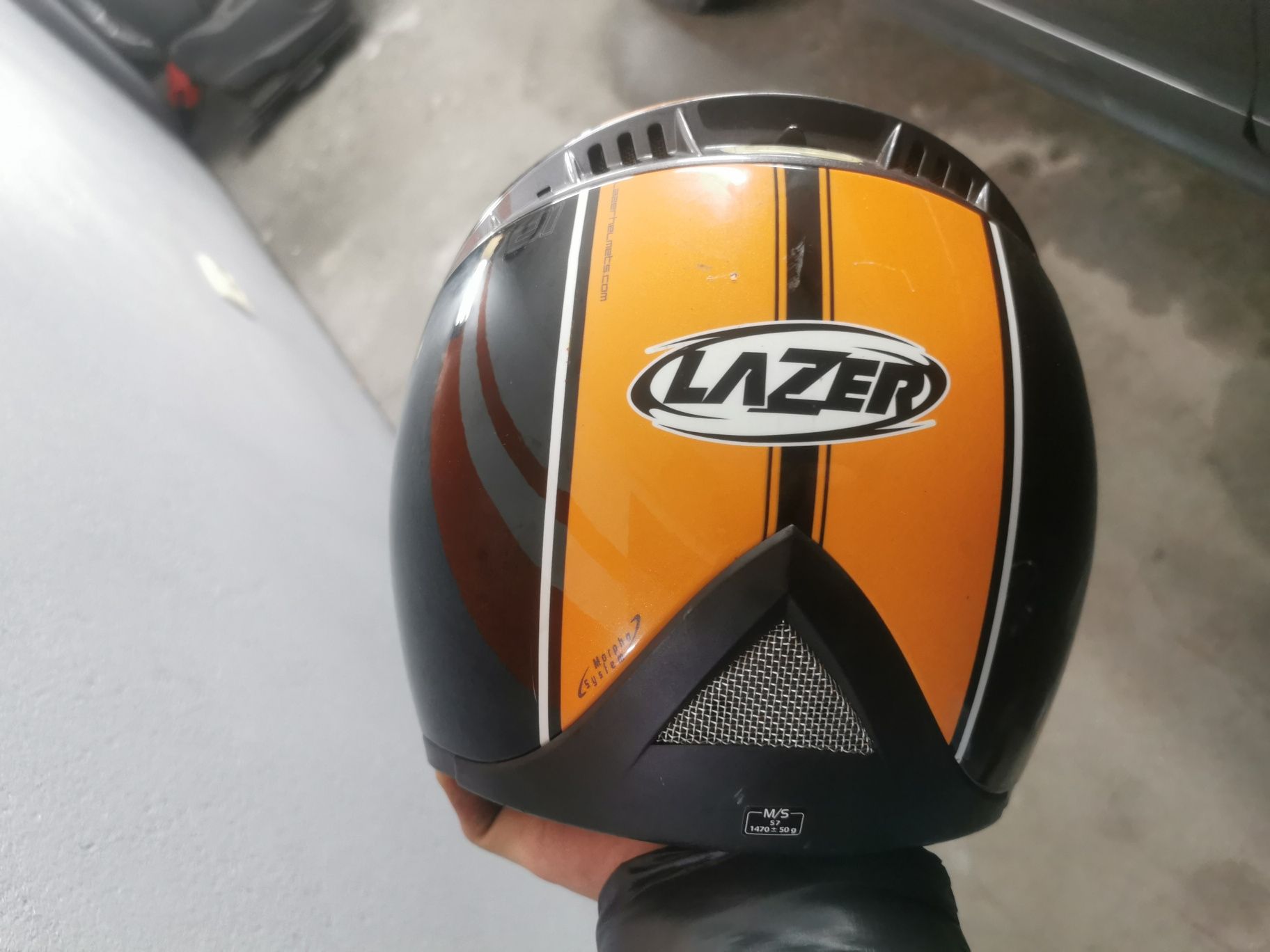 Kask lazer m/s uzywany