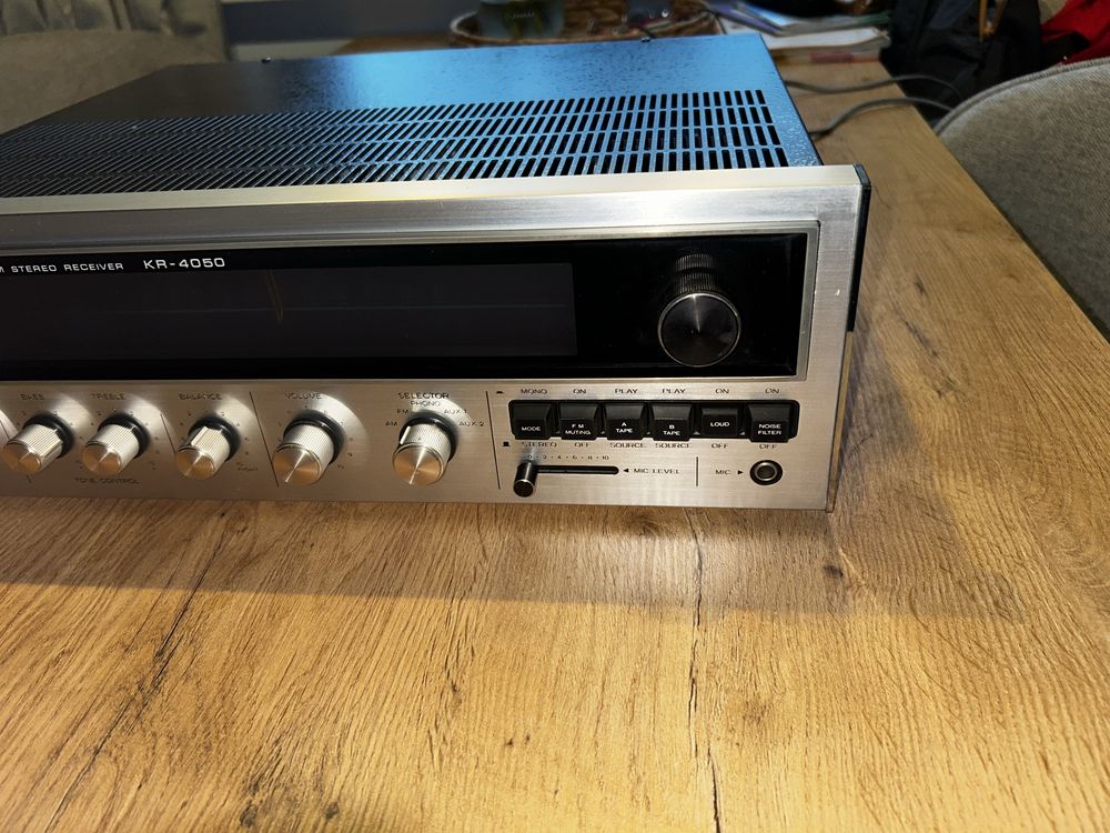 Amplituner Kenwood KR- 4050 ladny klasyk vintage
