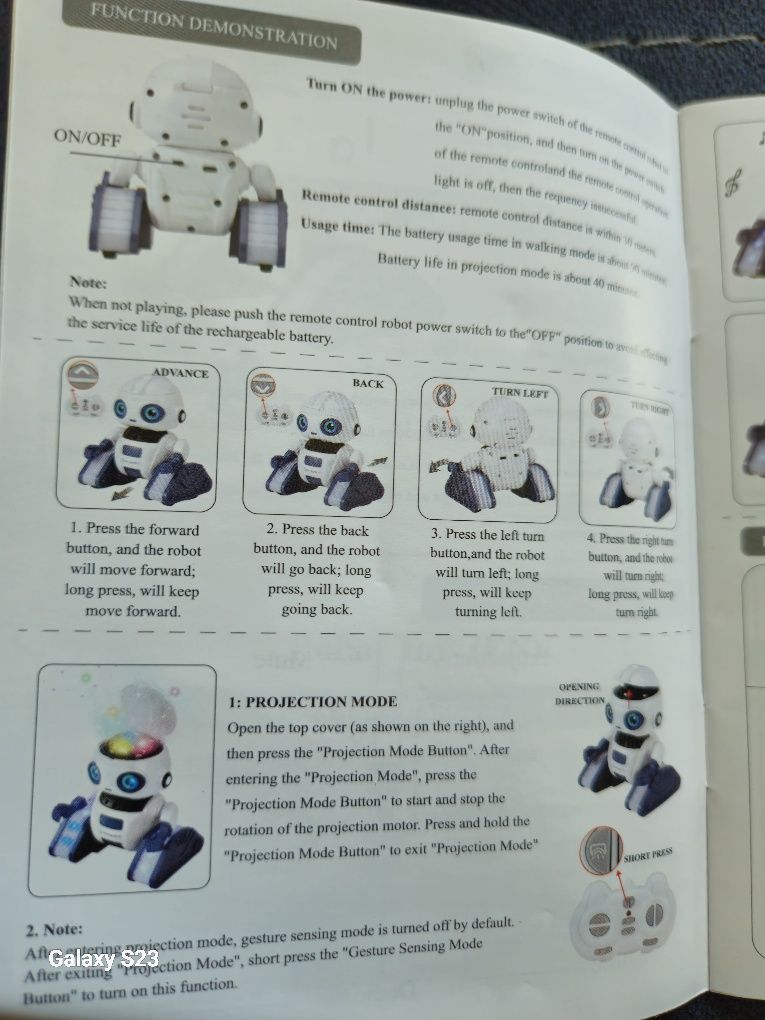 Inteligentny robot toy smart