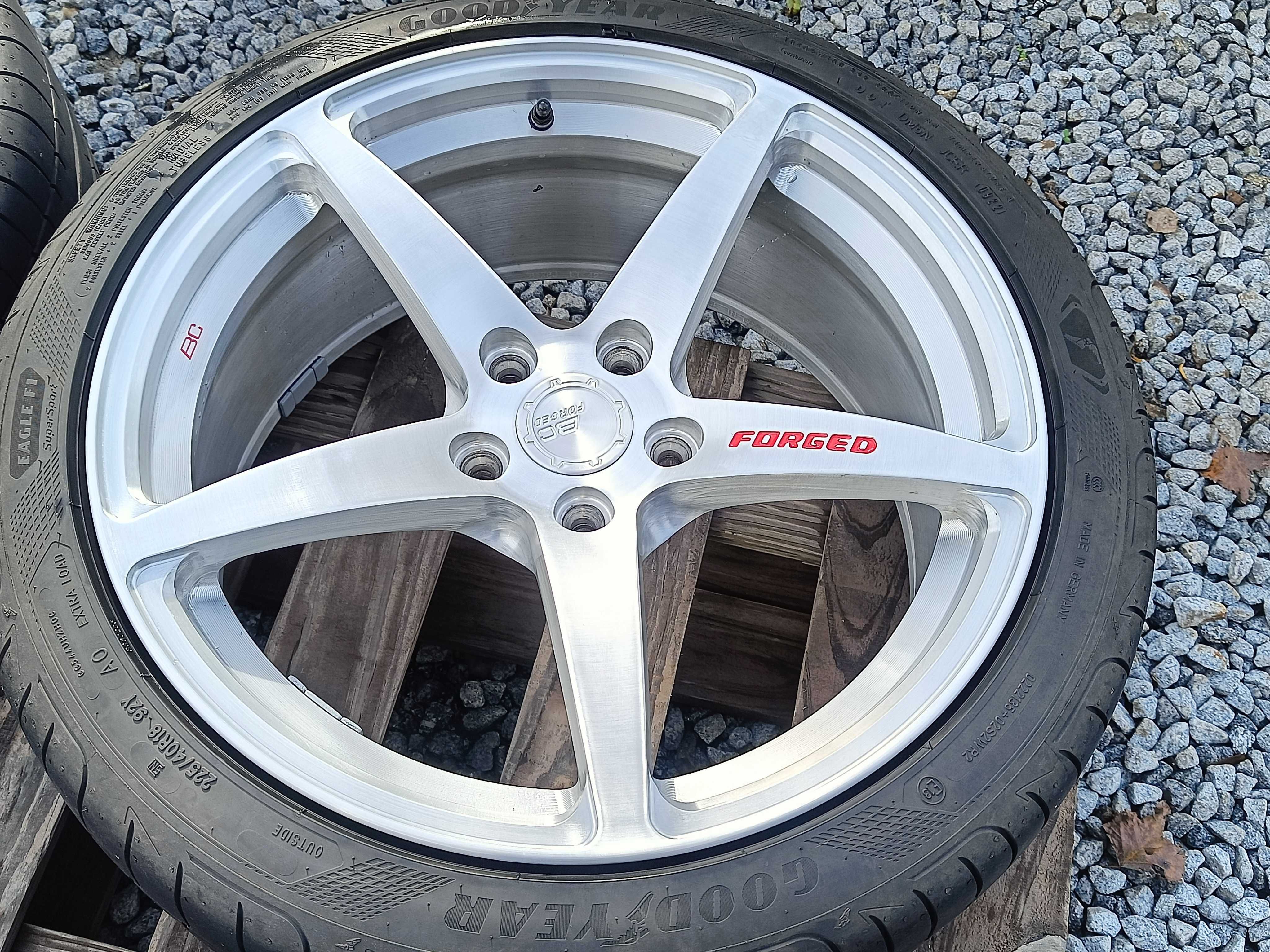 Oryginalne felgi BC Forged 18" 5x112 VW Audi Mercedes Seat BBK