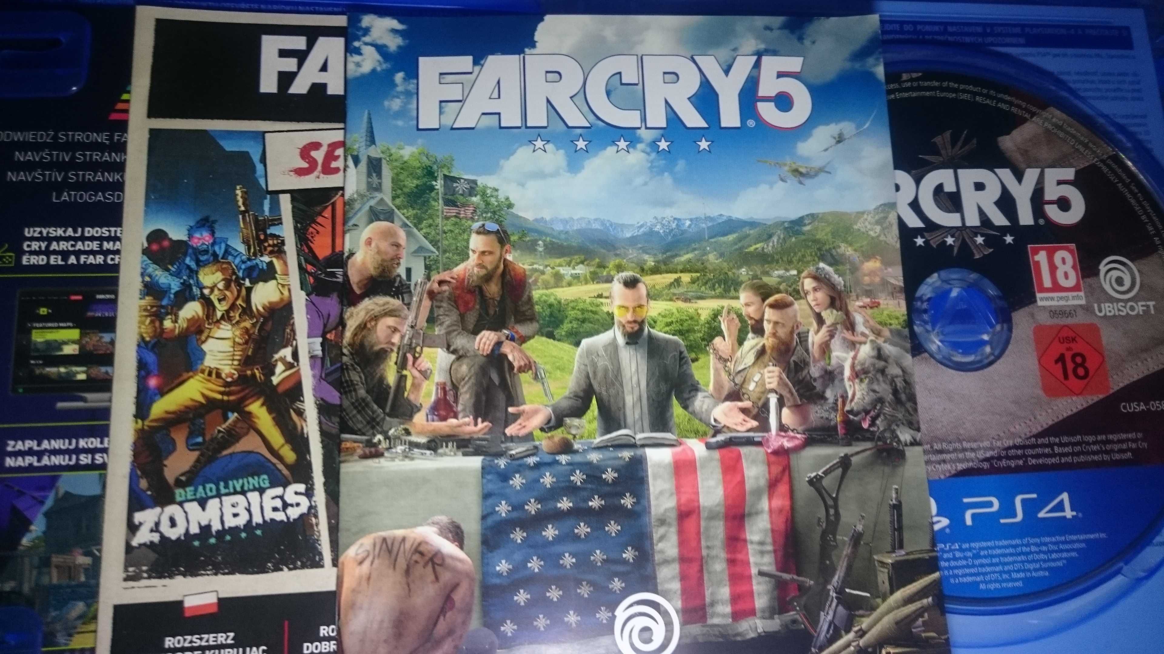 Far Cry 5 PS4 Playstation 4 uncharted god of war assassins ps4