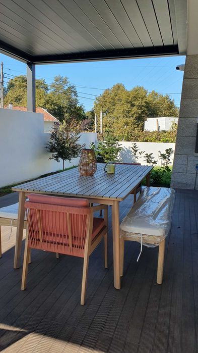 Mesa Jantar Kaela Sklum, Acácia – NOVA (3 meses)