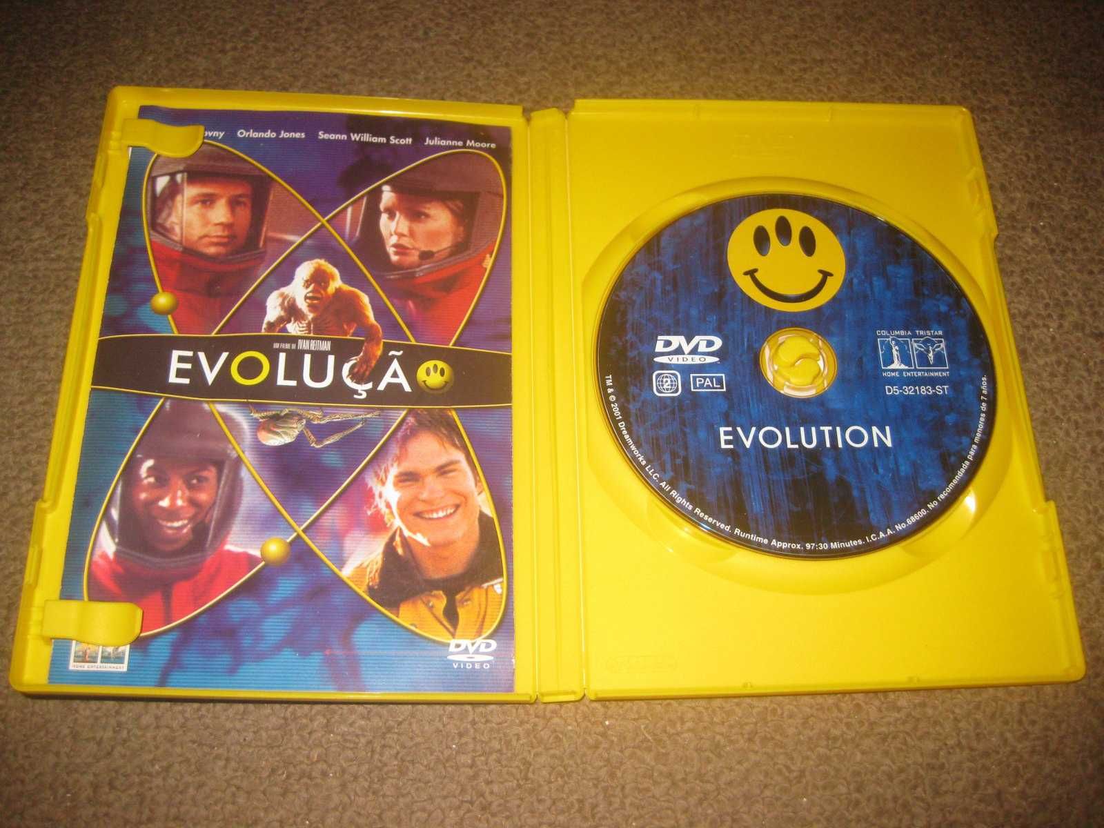 DVD "Evolução" com David Duchovny