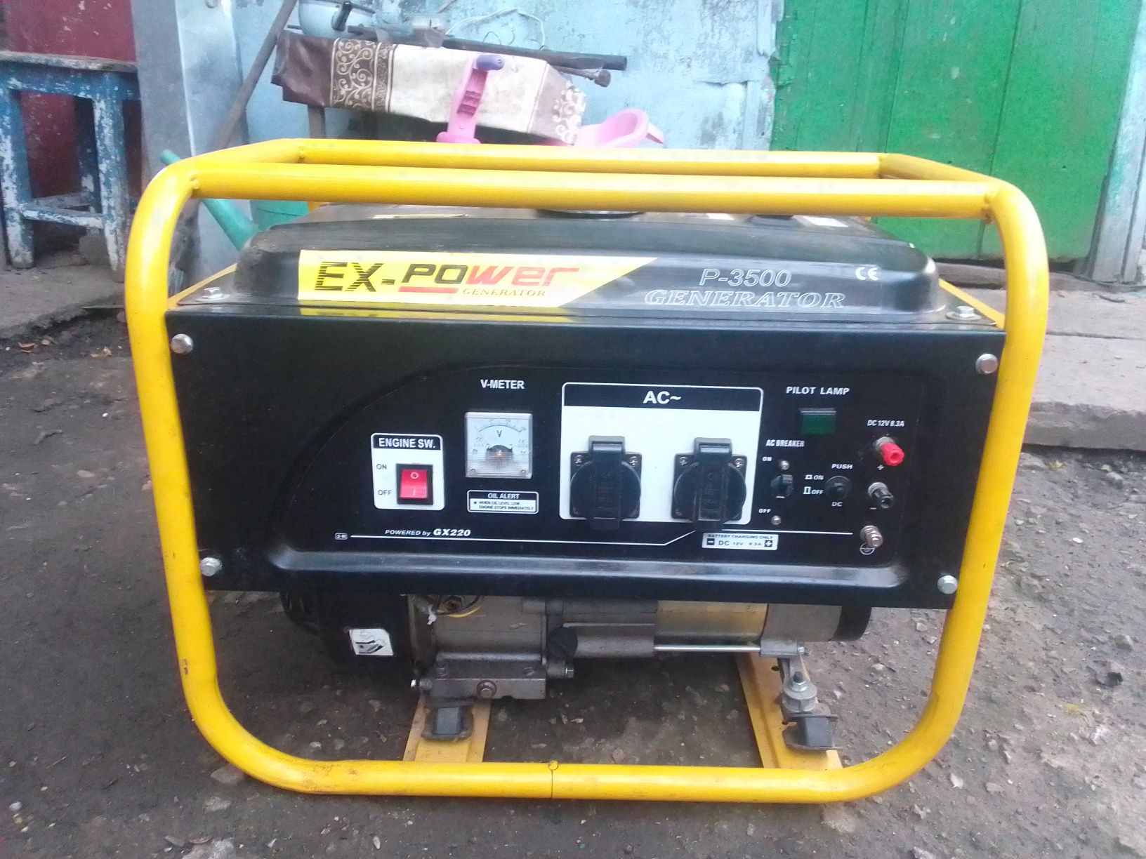 Бензо генератор EX-POWER,P3500
