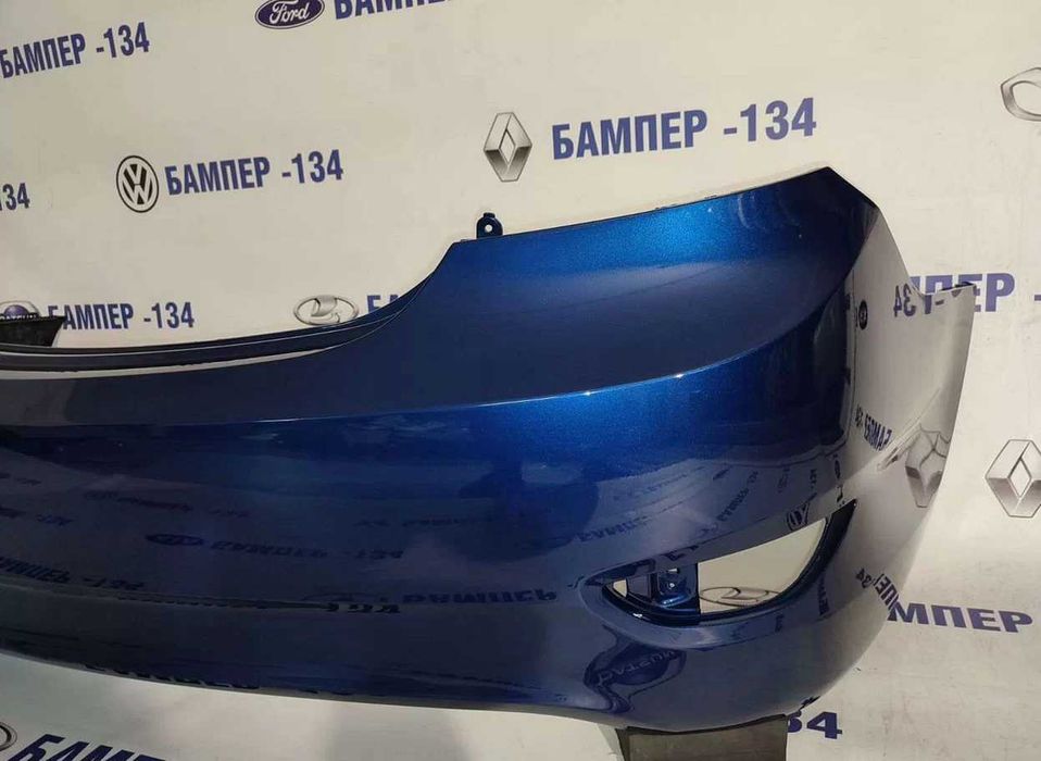 Задний бампер Hyundai Accent III (2011–2017) — в цвет кузова авто