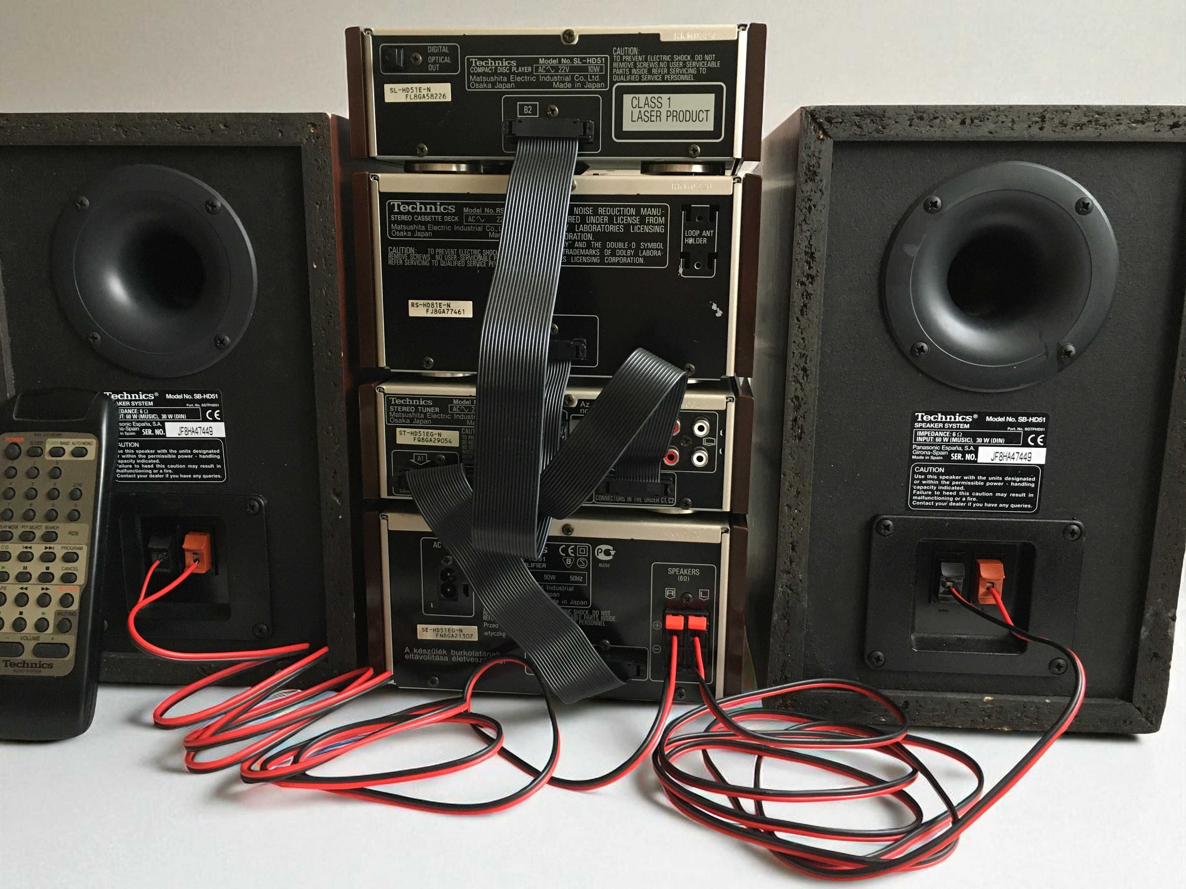 TECHNICS SE-HD51. Piękna Wieża Technics