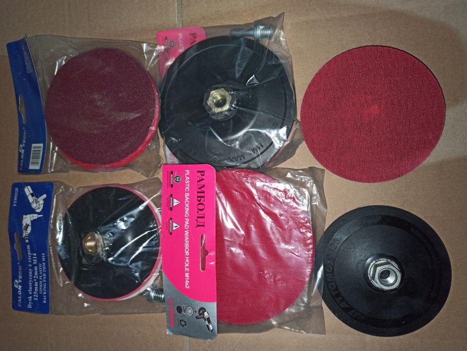 Шлифовальные круги шліфувальні круги Klingspor на липучке 125мм,150мм