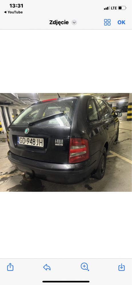 skoda fabia 2007 rok 1.4 tdi 250tys przebieg