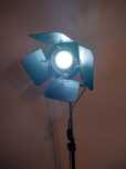 Lampa stojąca industrialna reflektor