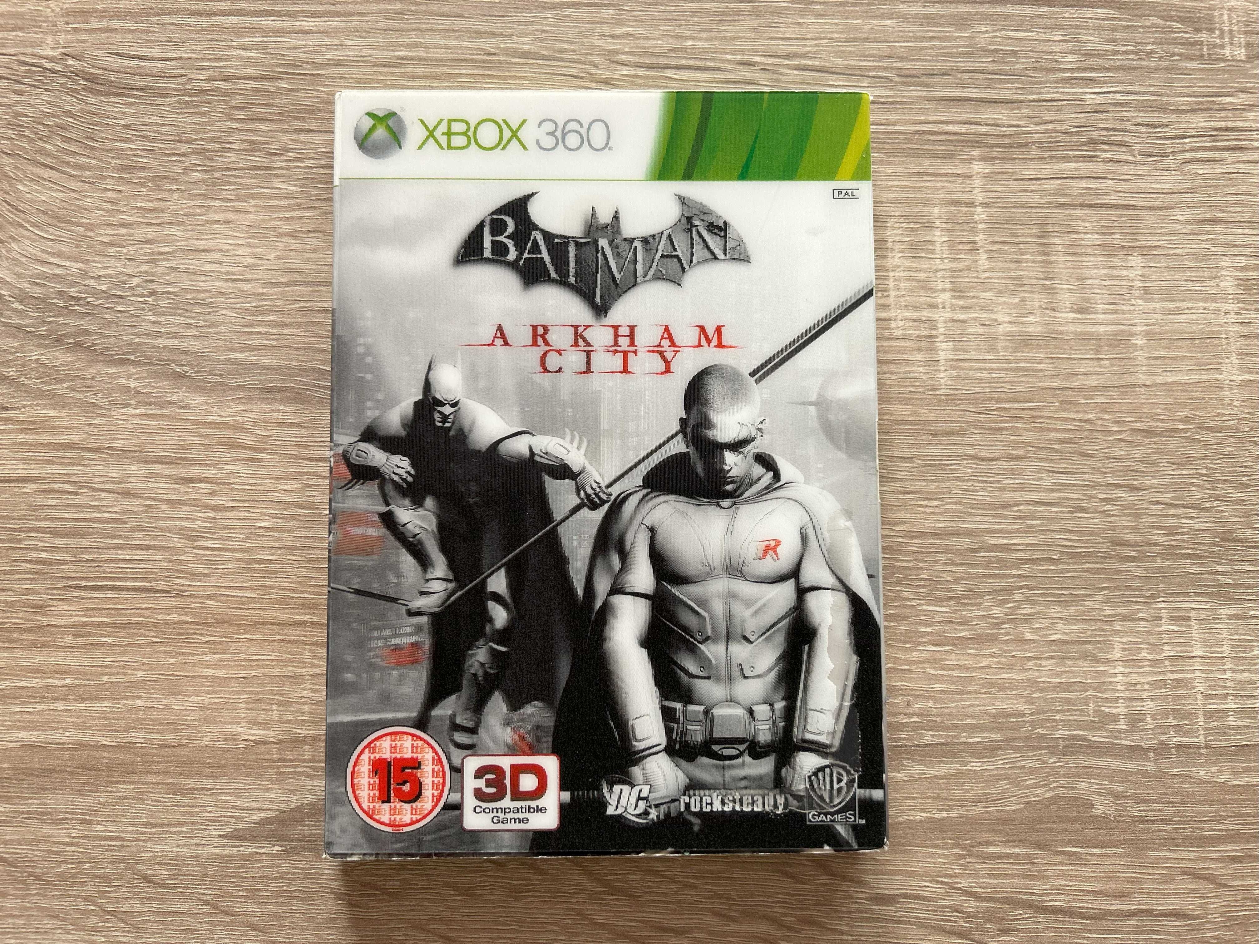 Batman: Arkham City - Xbox 360 - PL - stan Używany, sprawny 100%