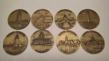 Medalhas de Bronze dos faróis da Costa de Portugal