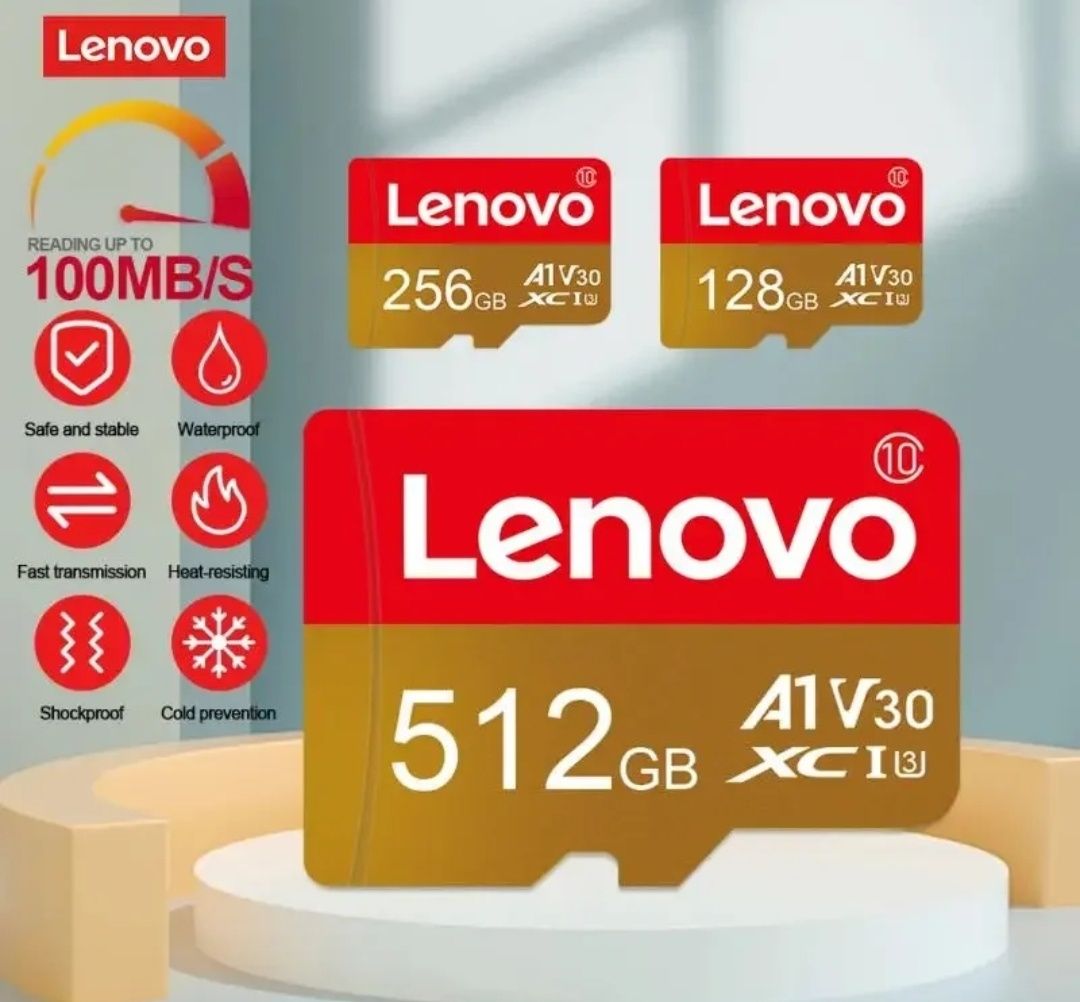 Карта пам'яті Micro SD Lenovo 512 GB