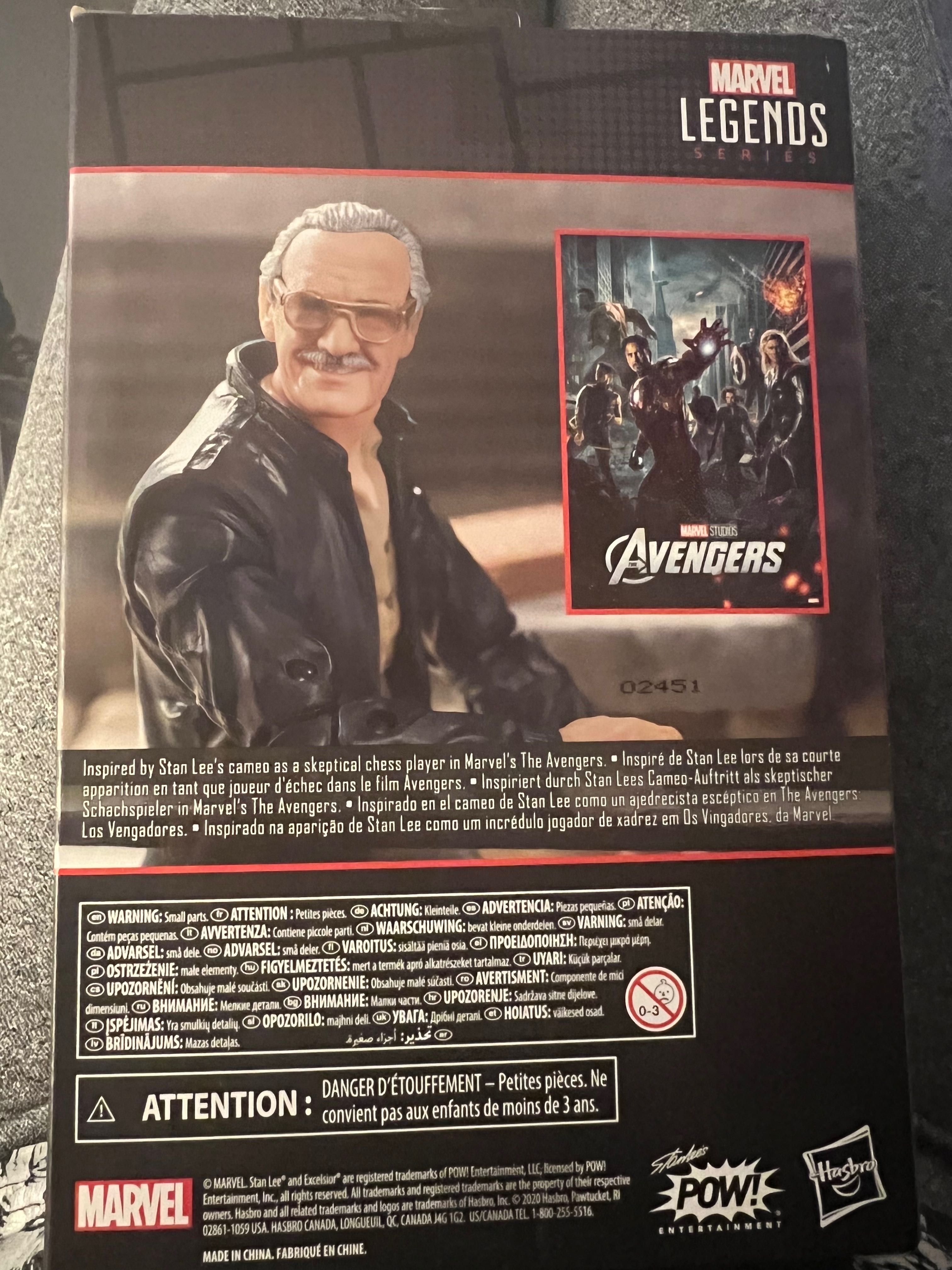 Figurka Stan Lee Marvel Legends series