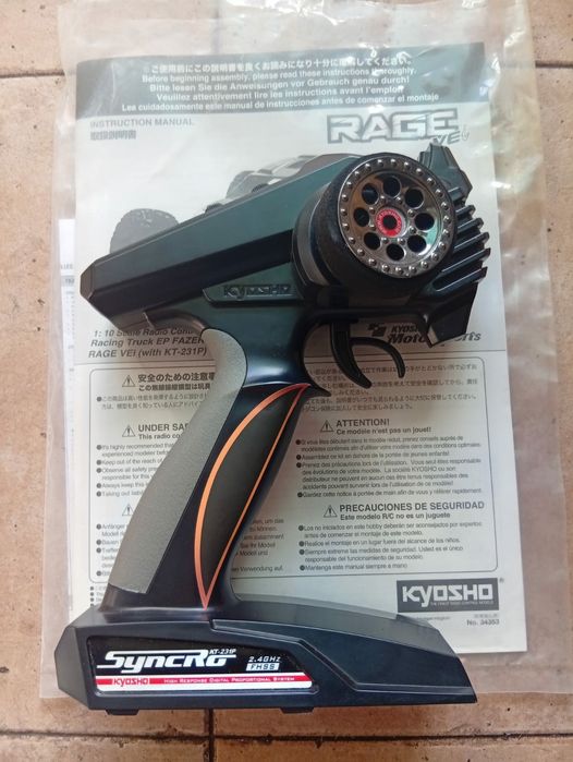 Kyosho rc Rage VEi