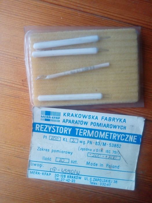 rezystory termometryczne