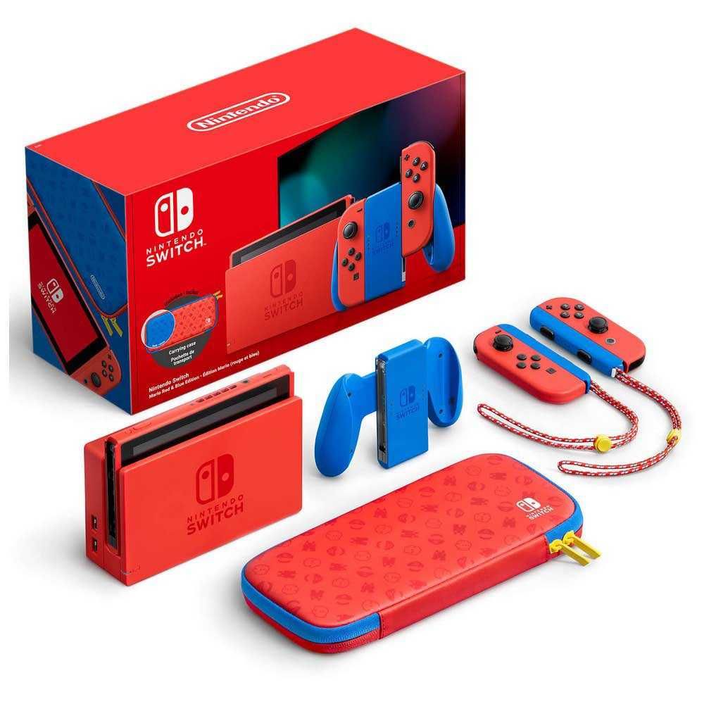 Nintendo Switch Mario Red & Blue Edition (RARA e DESCONTINUADA)