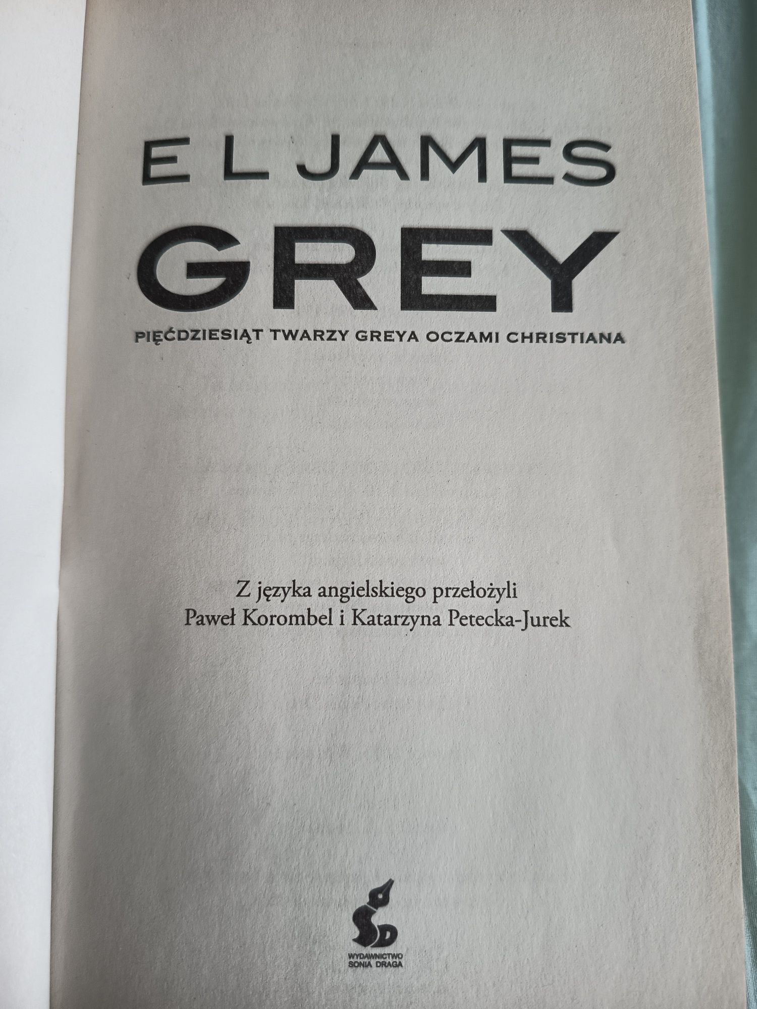 Książka E.L. James Grey
