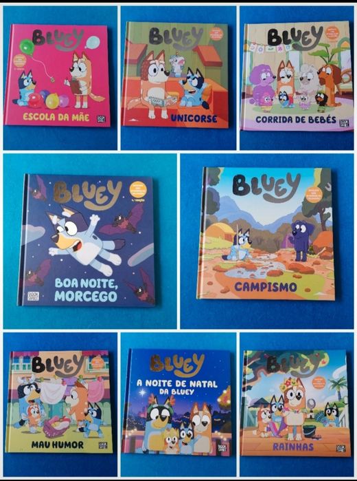 15 Livros Bluey-NOVOS  para o Natal-Cada  7,50€-Ler descrição