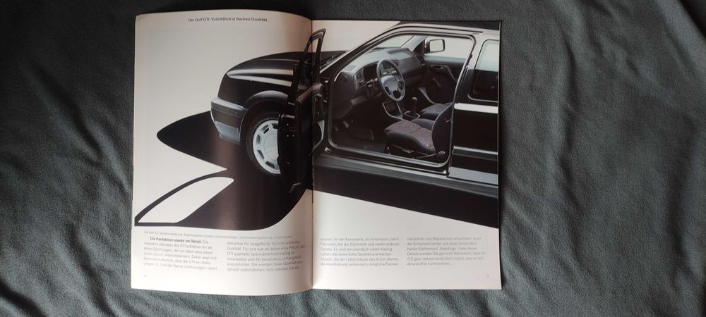 Prospekt Volkswagen Golf GTI III