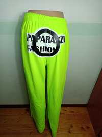 Neonowe spodnie dresy  Paparazzi Fashion XL 42 2xl 44