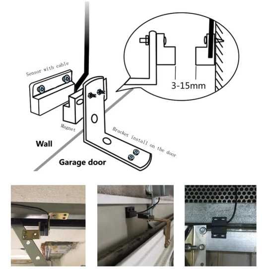 Controlador Inteligente de Abrir e Fechar  Garagem