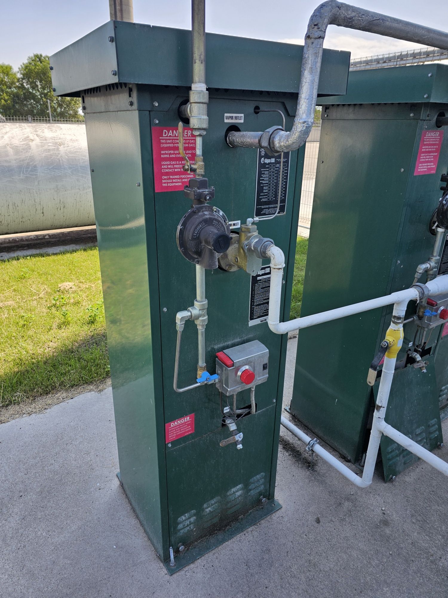 Parownik Gazowy Algas SDi 320H  640kg/h Suszarna Lakiernia itp.