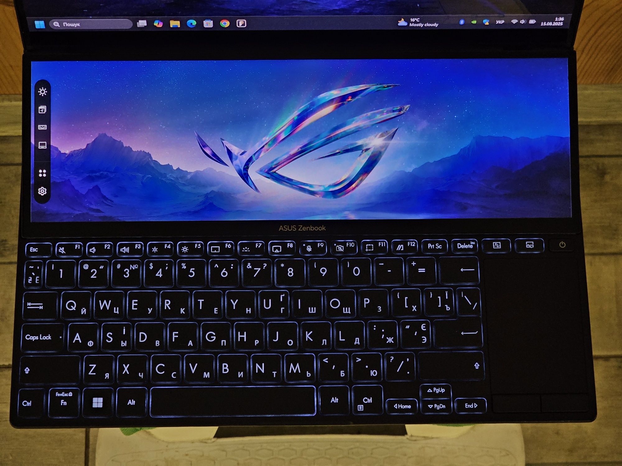 ASUS ZenBook Pro 14 Duo OLED/i9 13900H/32GB DDR5/RTX 4050/SSD 2TB