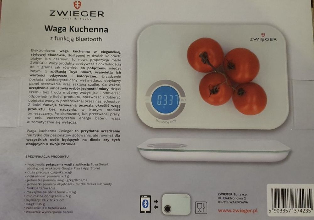 Waga kuchenna Zwieger