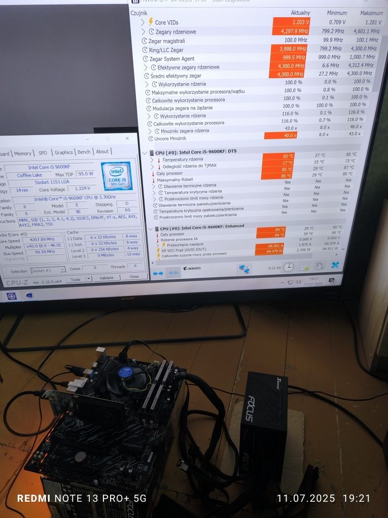 Procesor i5-9600KF LGA1151 (9gen.)