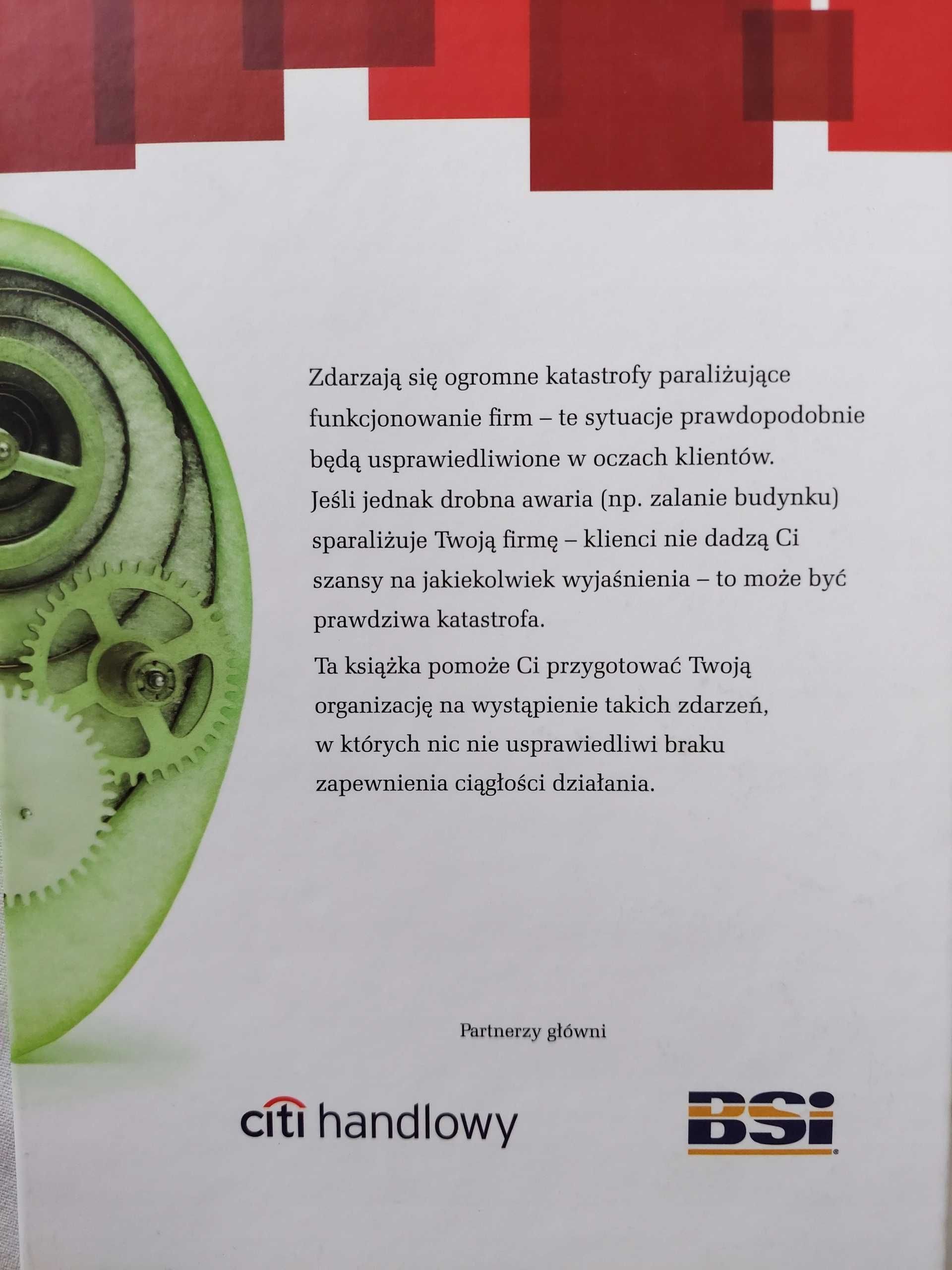 Księga Dobrych Praktyk w Zakresie Zarządzania Ciągłością Działania