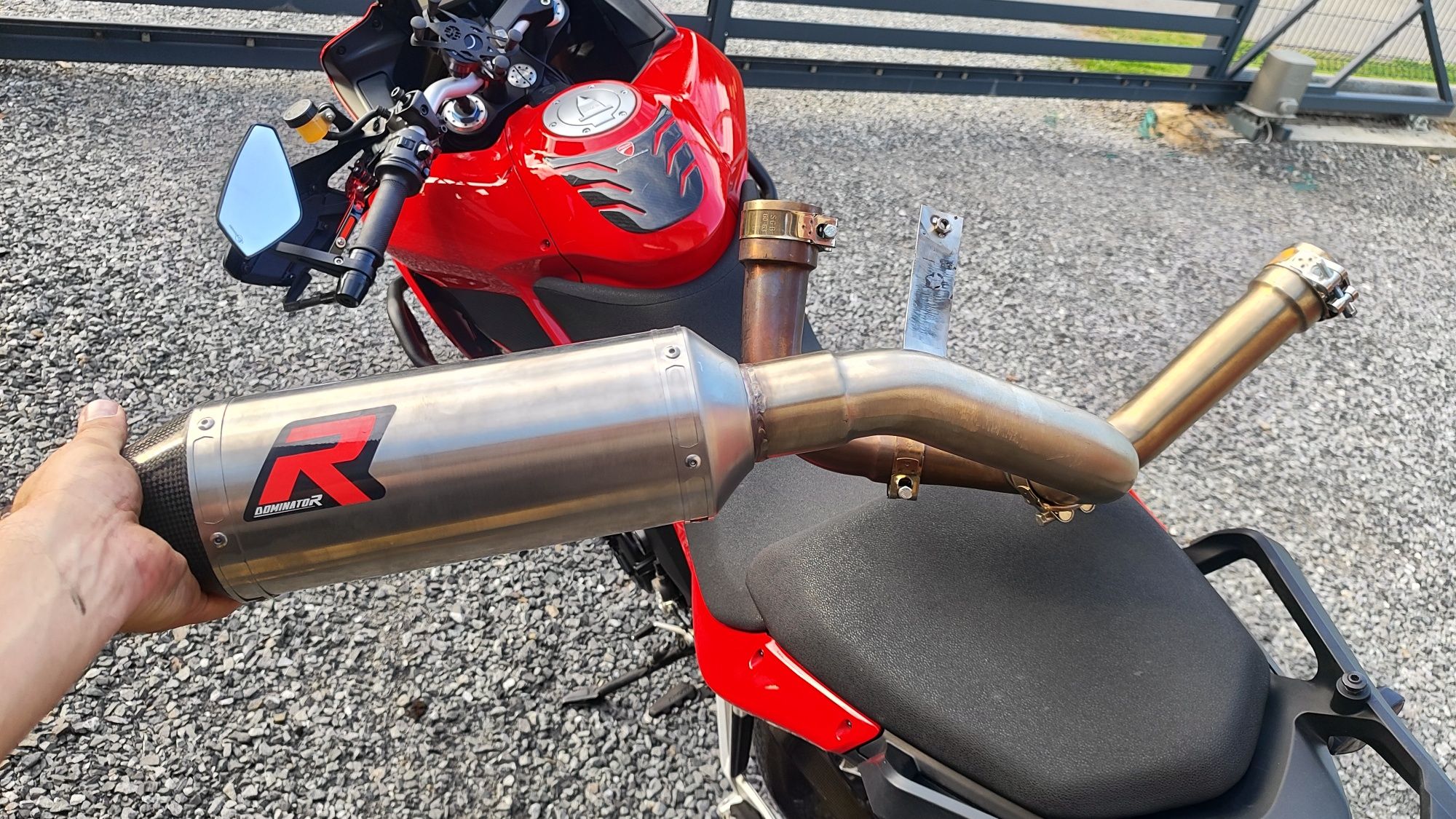Wydech dominator Ducati multistrada 1200