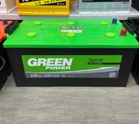 Грузовий акумулятор GREEN POWER 6СТ-225Ah 1400A Грузовой аккумулятор