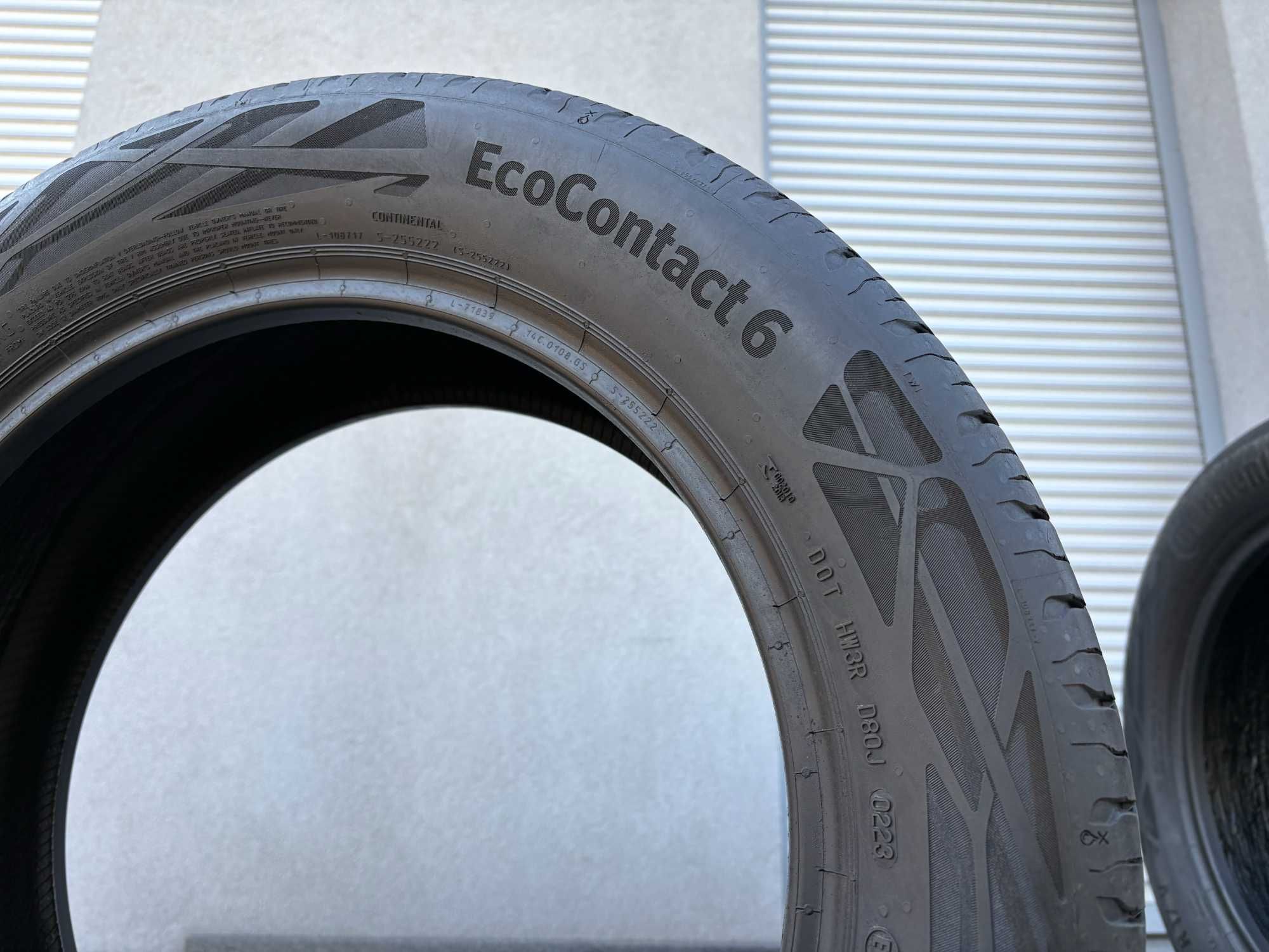 2szt letnie 215/55R17 Continental 5,8mm 2023r świetny stan! L446 gwar