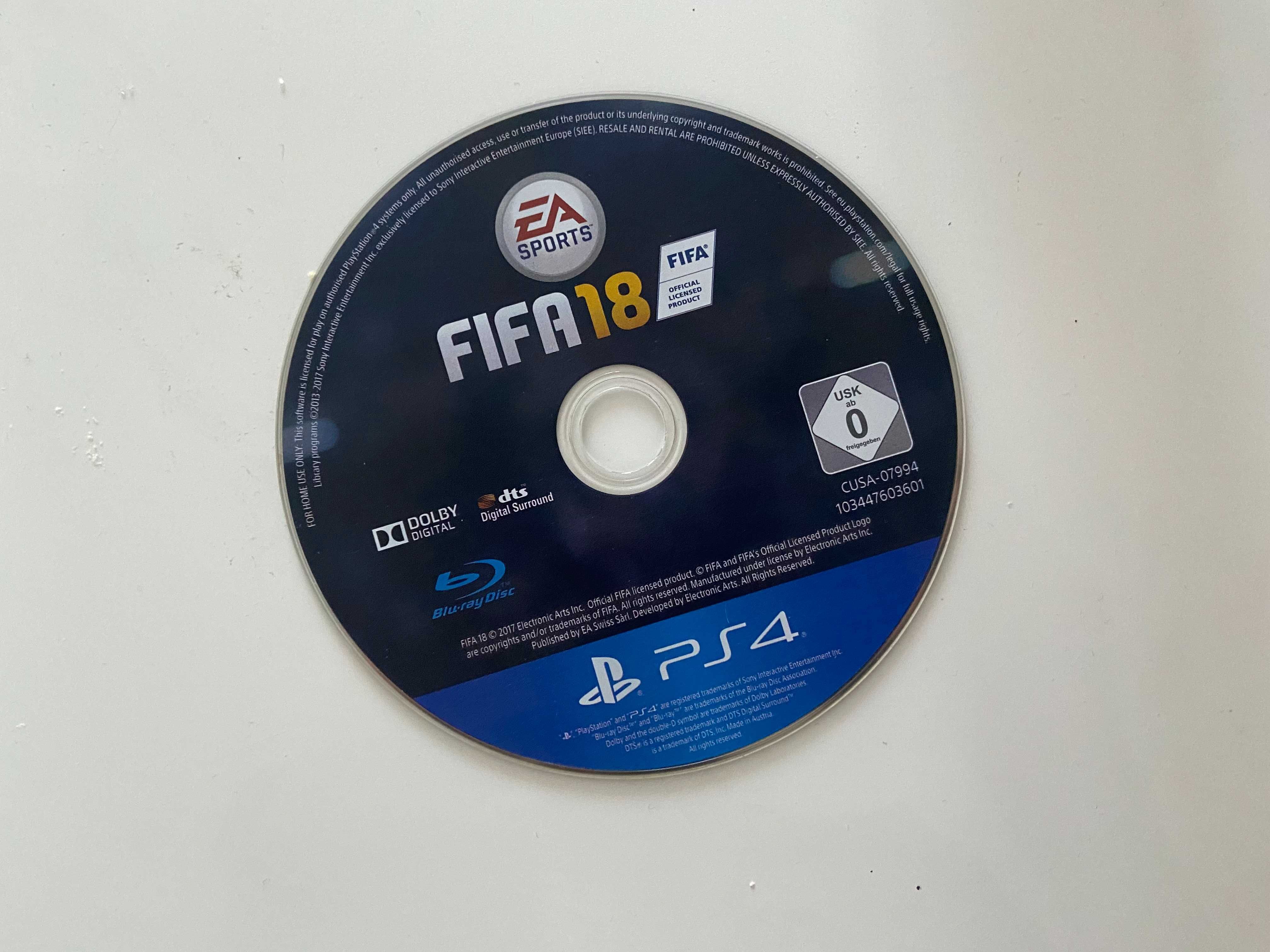Fifa 18 PS4 2018 Playstation 4 Gra