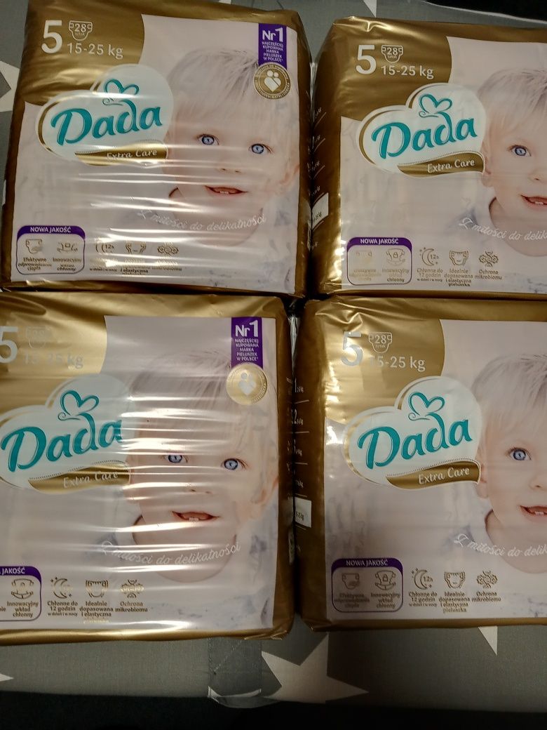 Pieluszki Pampers pieluszki Dada extra care 5 4 opakowania