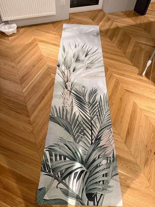 Fototapeta Tropikalna dżungla- Egzotyczne liście palm i bananowców