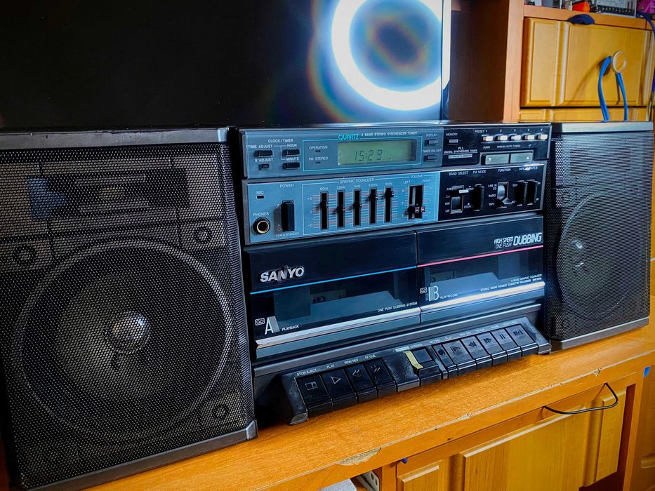 Sanyo MW 255L ,1987 року в. після профілактики (ВІДЕО)