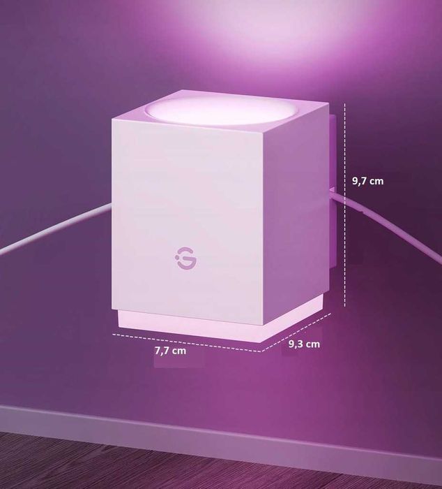 Kinkiety ścienne GOVEE LED Cube H6088 RGBIC Google Home Alexa 6szt