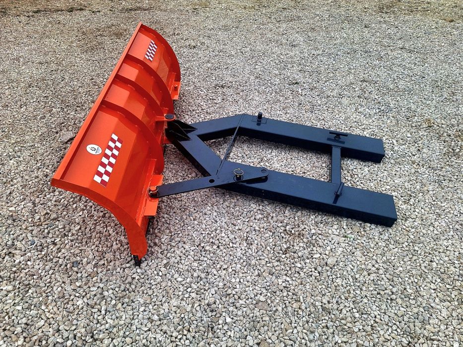 Pług śnieżny, lekki, do wózka widłowego, ciągnika, widlaka, paleciaka