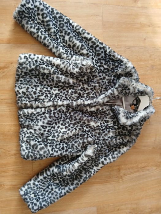 Kurtka w panterkę/ futerko