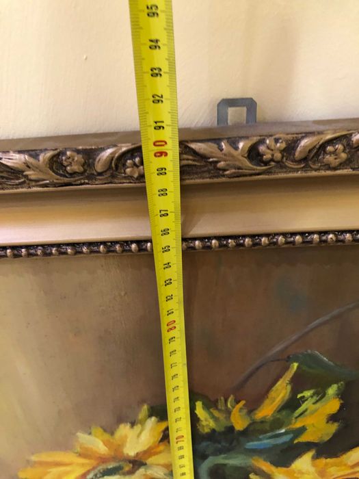 Obraz - Słoneczniki 60x90 Jeżycki w pięknej ramie